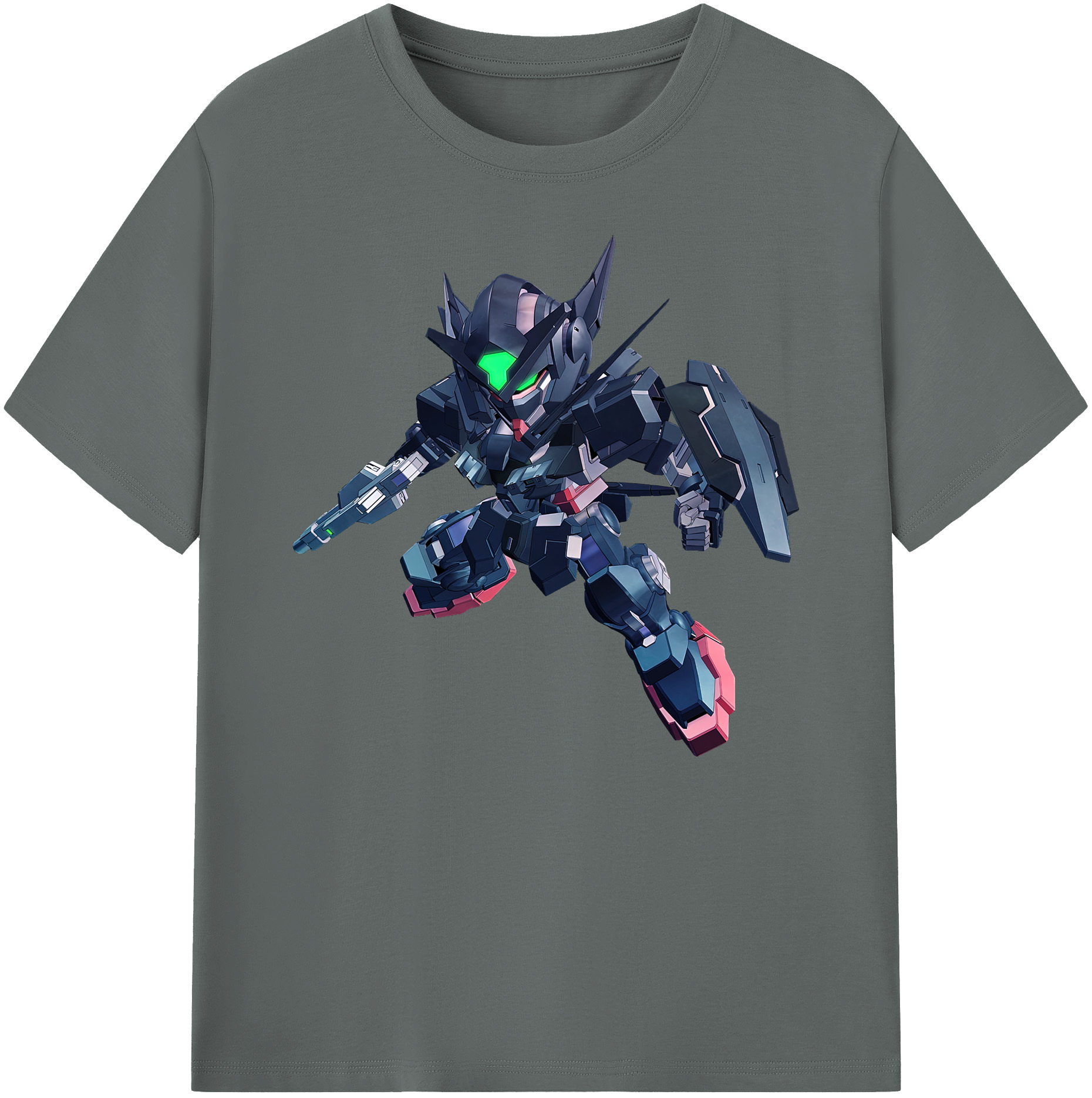 （画像用） 機動戦士ガンダム Mobile Suit Gundam 綿100％ メンズ半袖Tシャツ｜肌触りやわらか＆通気性
